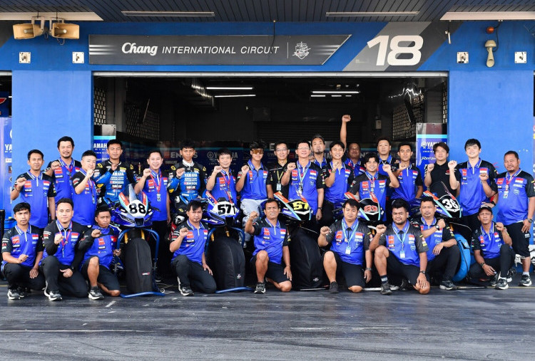 Ada Peningkatan, Yamaha Racing Indonesia Raih Hasil Positif di ARRC 2025
