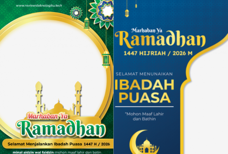 50 Link Twibbon Ramadhan 2026 Gratis dan Terbaru Lengkap Ucapan, Sambut Bulan Puasa Pakai Profil Baru