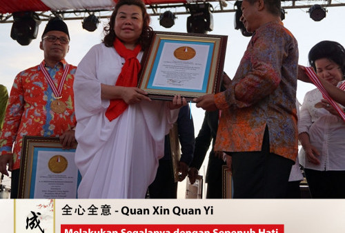 Cheng Yu Pilihan Wakil Bendahara Umum PSMTI Ariella Hana Sinjaya: Quan Xin Quan Yi 