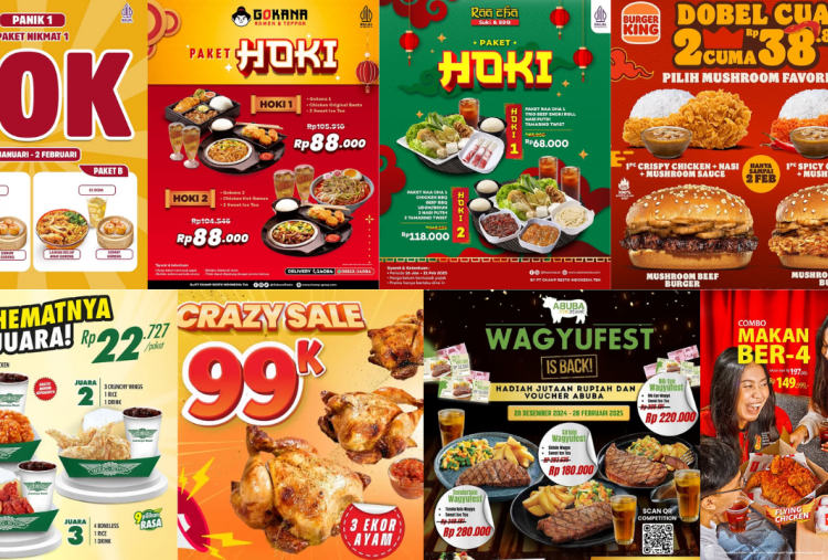 11 Promo Makanan Februari 2025, Ada Spesial 2.2 yang Bikin Kantong Aman Perut Kenyang