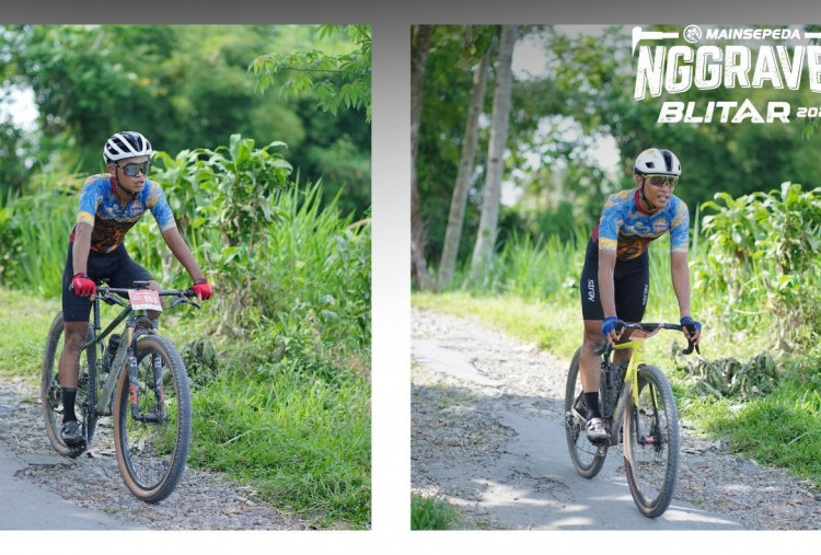 Nggravel Blitar 2026: Adrian Jawara MTB, Yusuf Kibar Tercepat di Kategori Gravel Bike
