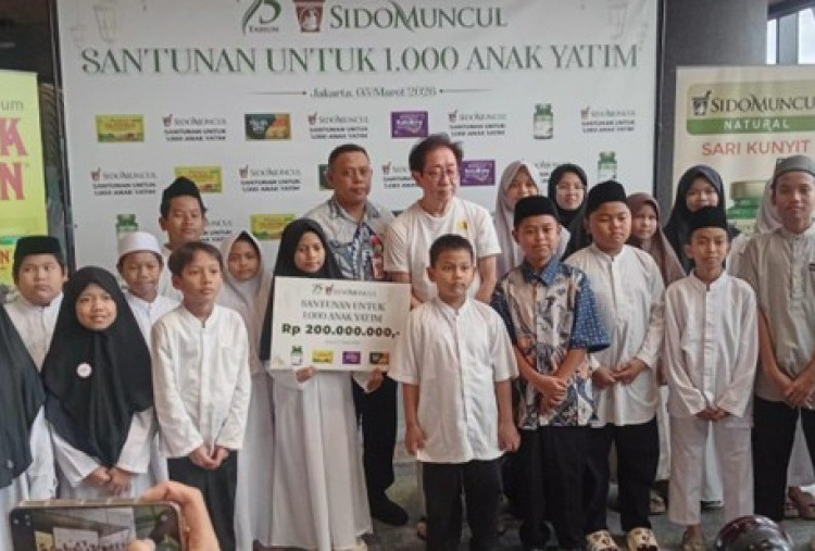 Ramadan Berbagi, Sido Muncul Santuni 1.000 Anak Yatim di Jakarta