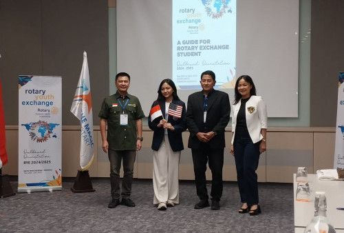 KGPH Dipokusumo Antar Anak ke Surabaya Ikuti Pembekalan Rotary Youth Exchange di Amerika Serikat