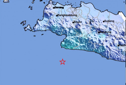 Gempabumi Tektonik M5,1 di Samudera Hindia Selatan Jawa Barat, Terasa Sampai Sukabumi