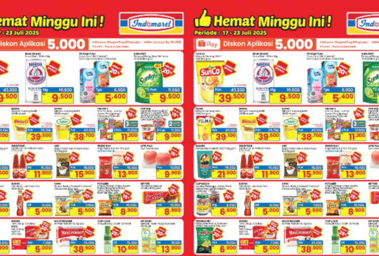 Katalog Promo JSM Indomaret Terbaru 18-20 Juli 2025, Sabun Mandi-Detergent Cuci Baju Mulai Rp8.000