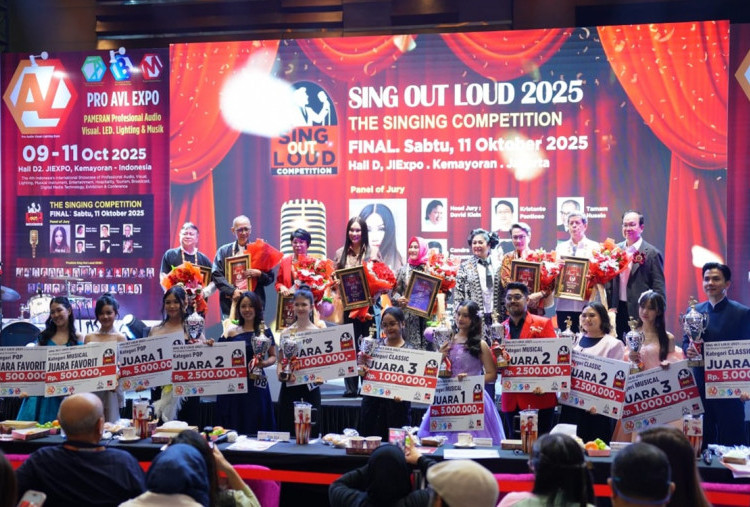 Debut Gemilang! SING OUT LOUD 2025 Jadi Sorotan Utama di PRO AVL Indonesia 2025