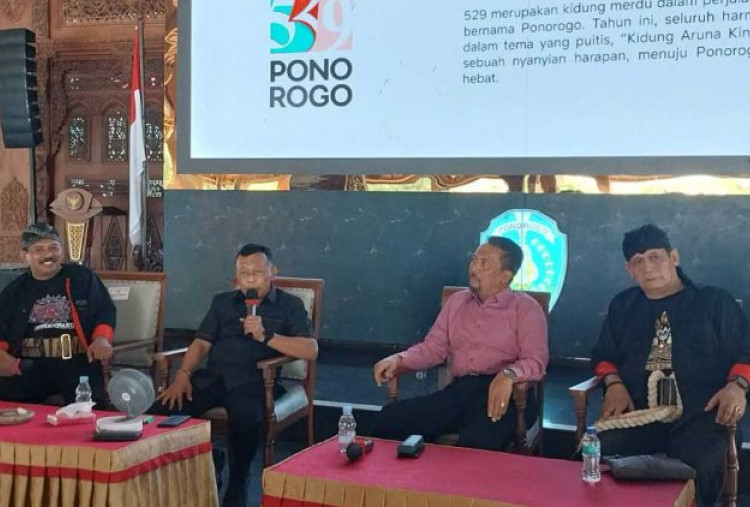 Kidung Logo HUT Ponorogo, Ajak Masyarakat Tak Lupakan Sejarah