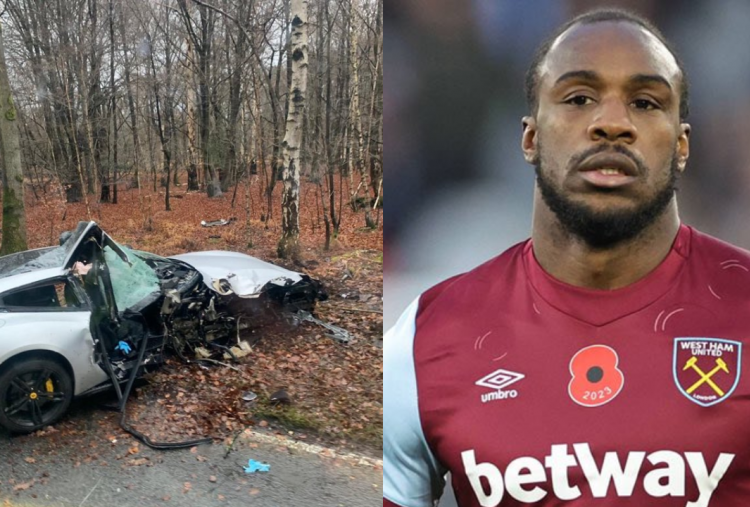 Striker West Ham Michail Antonio Kecelakaan Mobil, Terjebak 45 Menit hingga Alami Cedera