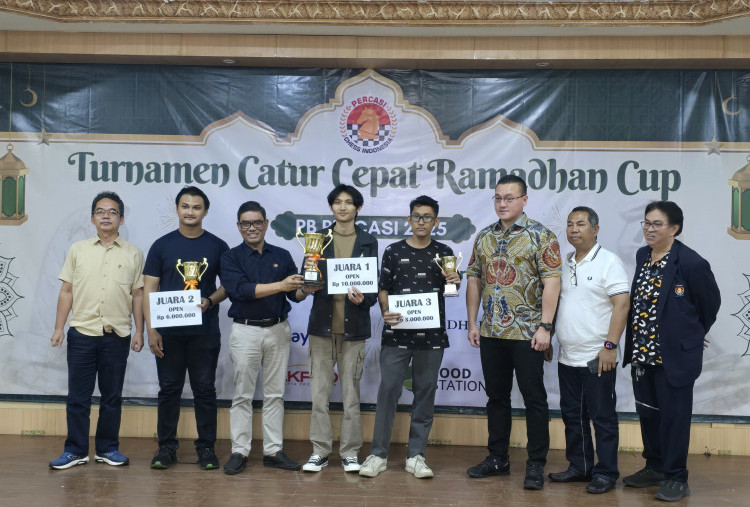 IM Nayaka Budhidarma Juara Catur Cepat Ramadhan Cup 2025, Langkah Awal Menuju SEA Games Thailand