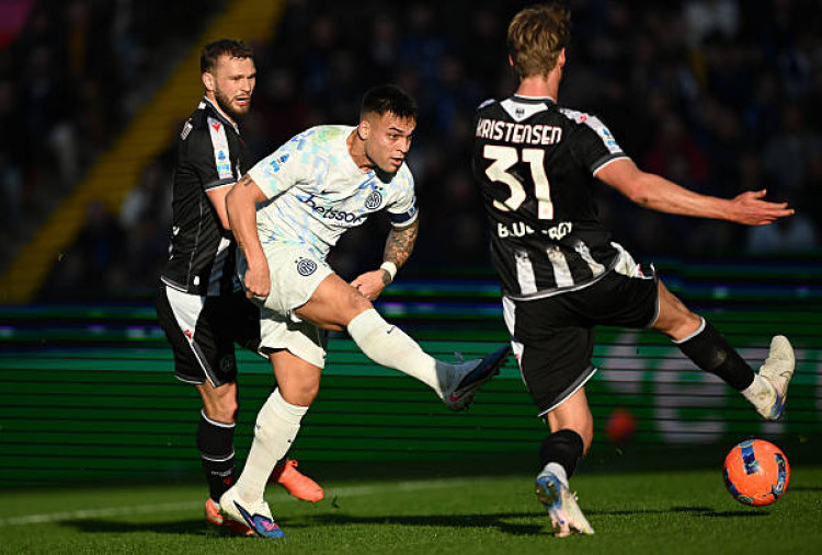 Udinese vs Inter Milan 0-1, Gol Lautaro Martinez Buat Nerazzurri Nyaman di Pucuk
