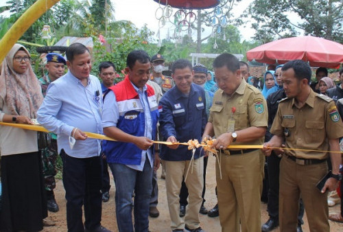 SKK Migas - Pertamina EP Limau Field Resmikan Program Bank Sampah dan MAS PEPI di Karya Mulya Prabumulih