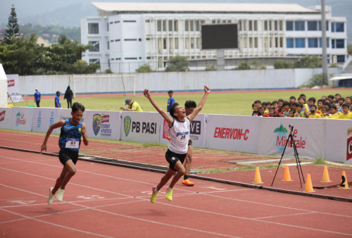 SMPN 1 Cirebon dan SMPN 1 Beber Sukses Raih Kampiun di Sprint 80 Meter