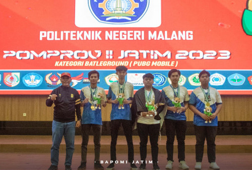 Kalahkan Ubaya dan UB, Polinema Malang Raih Medali Emas E-Sport PUBG