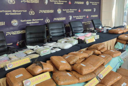 Polisi Musnakan Ratusan Narkotika Yang Didapati Sejak Mei Hingga Juli 2022