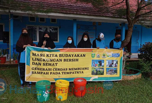 SMA Negeri 1 Sembawa Gagas Program Bank Sampah Clings