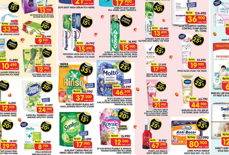 Promo Superindo Hari Ini Terbaru 31 Mei 2026, Akhir Bulan Beli Sunlight Cuma Rp17 Ribuan