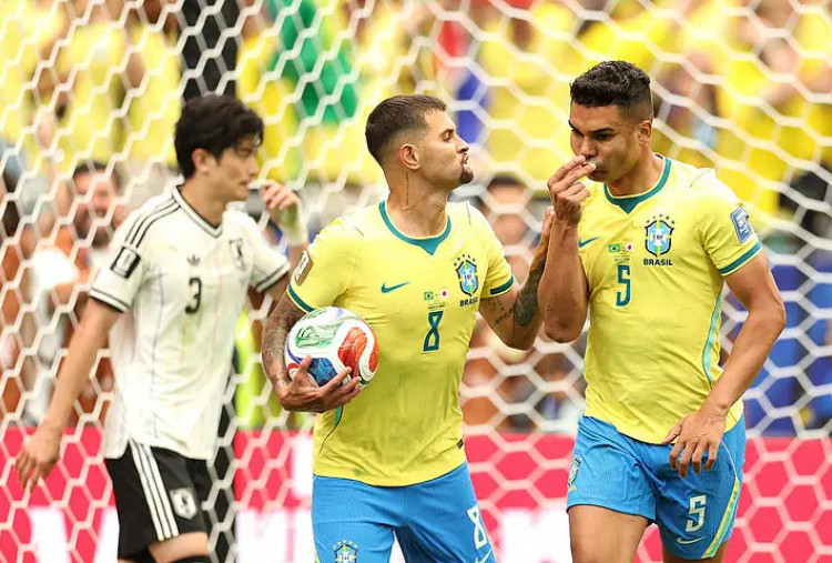 Rating Pemain Brasil Usai Tumbangkan Jepang 2-1: Martinelli Solid, Casemiro Terbaik