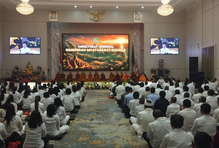 Jelang Waisak, 3.000 Lebih Umat Buddha Serentak Ikuti Hening Nusantara di 34 Provinsi