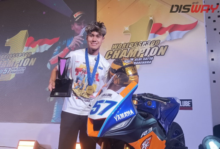 Aldi Satya Mahendra Naik Kelas WSSP600 Tahun Depan, Gabung ke tim Evan Bros Yamaha Racing Team?