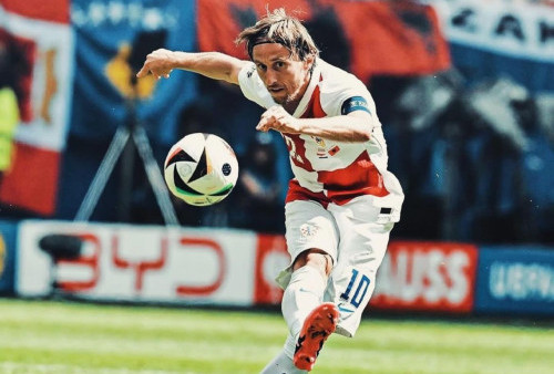 Luka Modric, Gelandang Timnas Kroasia Pencetak Gol Tertua Sejarah Piala Eropa