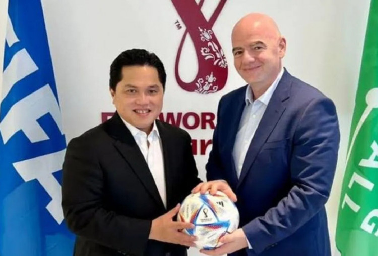Efek Iran Mundur! Presiden FIFA Temui Erick Thohir, Indonesia Tampil di Piala Dunia 2026?