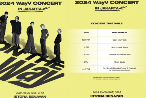 Semakin Dekat! Rundown Konser WayV di Istora Senayan 5 Oktober 2024, Open Gate Pukul 10.30 WIB