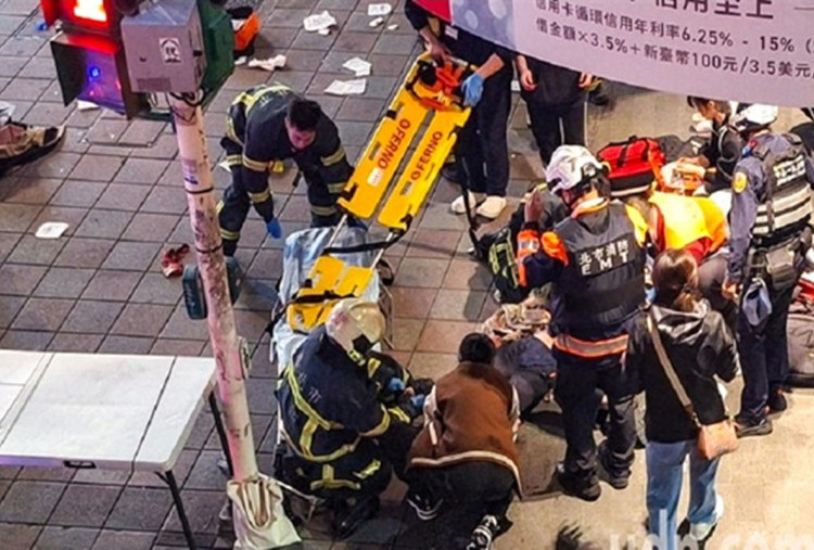 Teror Berdarah di Taipei! Pria Misterius Bersenjata Pisau dan Granat Asap Tewaskan 3 Orang