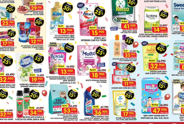 Promo JSM Superindo Hari Ini Terbaru 26 Juli 2026, Akhir Bulan Diskon So Klin Detergent Rp13.900
