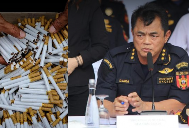 Bea Cukai Amankan 8,96 Juta Batang Rokok Ilegal di Tanjung Priok