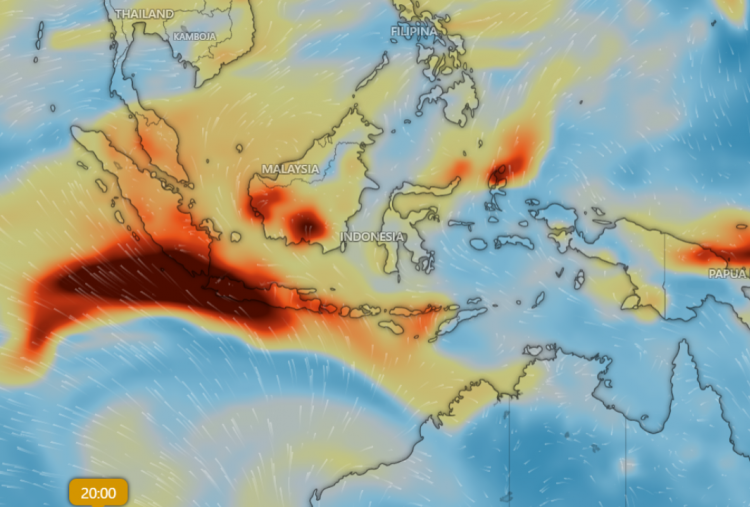 Waspada Bahaya Sebaran Gas SO2 Akibat Erupsi Gunung Anak Krakatau, Bisa Bikin Sesak Napas