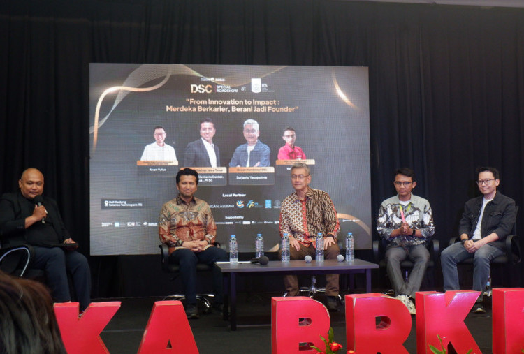 Roadshow DSC di ITS Surabaya, Dorong Generasi Muda Ciptakan Solusi Berdampak dan Berani Jadi Founder 