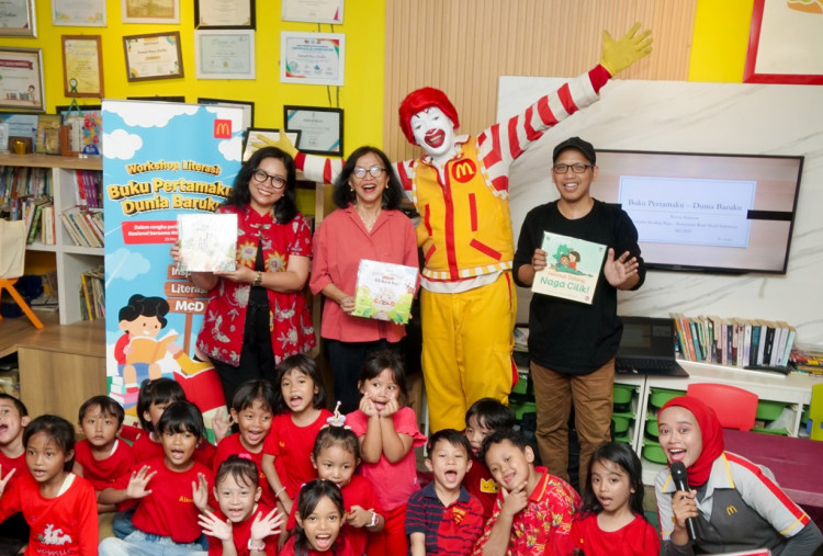 Ini Cara McDonald’s Indonesia dan Rumah Baca Zhaffa Tingkatkan Literasi Baca Tulis pada Anak