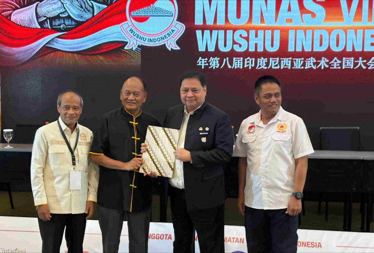 Airlangga Pimpin Kembali PB Wushu, Fokus Siapkan Roadmap Olimpiade 2032