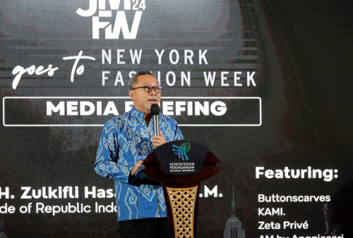 Perkuat Jenama Indonesia, Mendag Zulkifli Hasan: Menuju New York Fashion Week