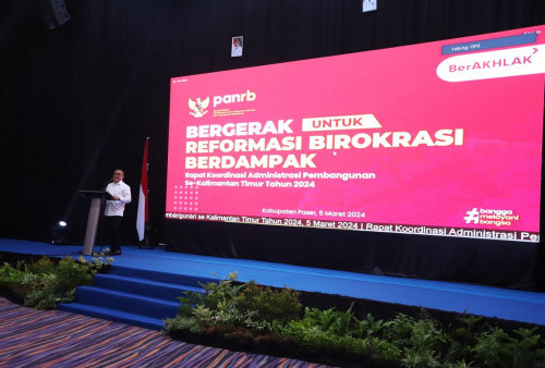 Sempurnakan Proyek Infrastruktur Jokowi, Menteri PANRB Tekankan Kepemimpinan Digital di Kalimantan Timur
