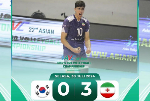 Tak Terkalahkan Sepanjang Pertandingan, Iran Raih Gelar Juara AVC 2024