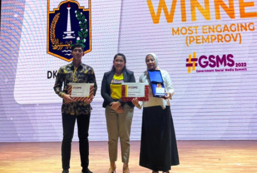 Pemprov DKI Jakarta Raih Dua Penghargaan dalam GSMS Award 2022