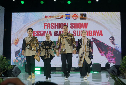 Fashion Show Kota Lama, Eri Cahyadi Ingin Motif Batik Khas Surabaya Mendunia