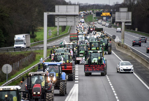Pemerintah Janji Bantu, Petani Perancis Akhirnya Putuskan Akhiri Demo