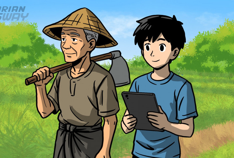 Dari Sawah ke Startup: Transformasi Petani Milenial Indonesia Melalui Kolaborasi Lintas Generasi