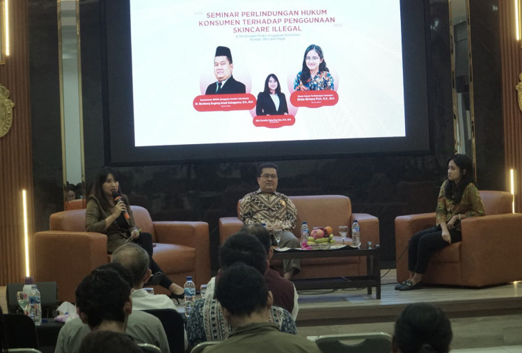 Kolaborasi Komsa FH IKA Ubaya, FH Ubaya dan BPKN Berikan Edukasi Skincare Ilegal