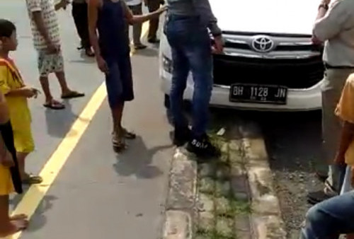 Mobil Anggota DPRD Muaro Jambi, Kecelakaan di Exit Tol Celika Kayu Agung,  Tak Ada Korban Jiwa