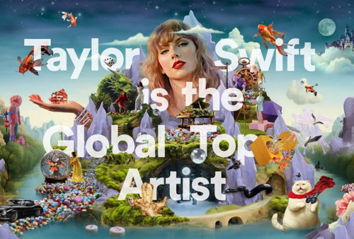 Spotify Wrapped 2023: Taylor Swift Jadi Artis yang Paling Banyak di-Stream, Ini Kadonya buat Swifties 