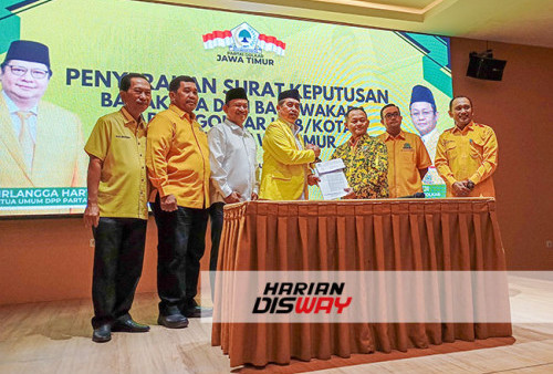 Golkar Sudah Terbitkan 18 Surat Rekomendasi untuk Pilkada Jatim, Surabaya dan Sidoarjo Masih Proses