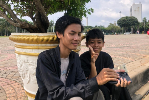Jakarta Lengang, Pemuda Ini Pilih Motoran Bogor-Monas, Tempuh 1 Jam Perjalanan