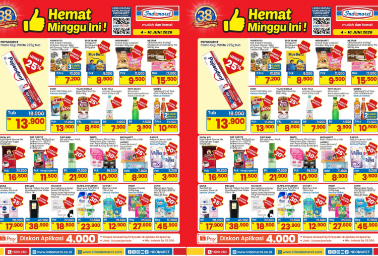 Katalog Promo Indomaret Terbaru Minggu ini 8-14 Juni 2026, Diskon Top Coffee Gula Aren Cuma Rp11 Ribuan