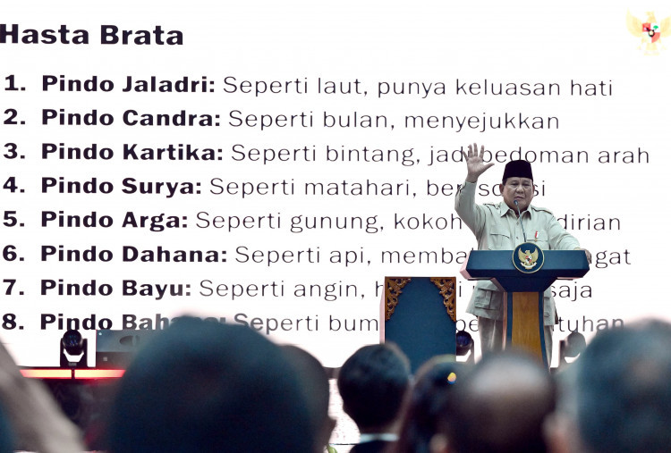 Prabowo Ungkap Prinsip Pemimpin: Siap Diinjak Namun Tetap Memberi