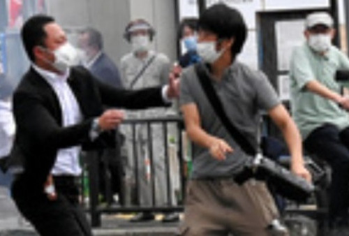 Ini Identitas Diduga Pelaku Penembakan Shinzo Abe, Masih di Lokasi Usai Lancarkan Aksinya