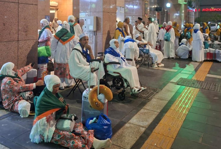 Proses Pergeseran Jemaah Haji Gelombang 1 dari Madinah Mulai Hari Ini