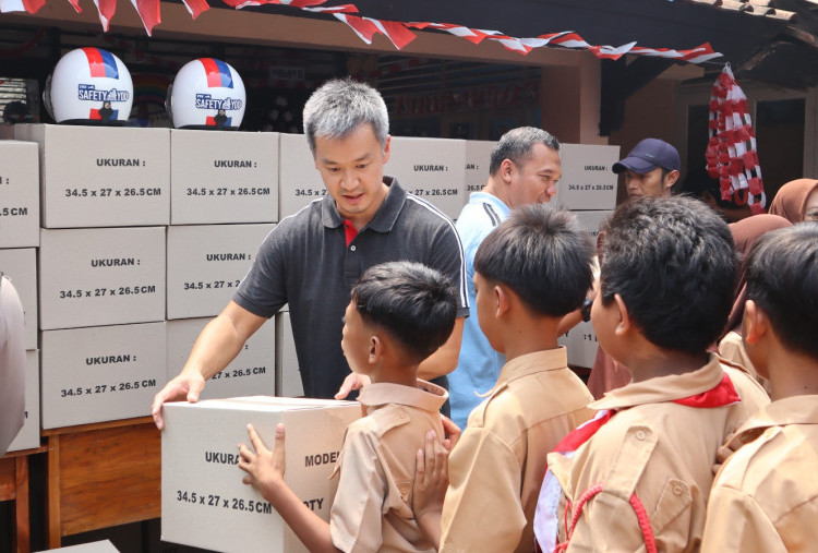 Tanamkan Budaya Tertib Berlalu Lintas Sejak Dini, TVS Motor Indonesia Sasar Generasi Muda